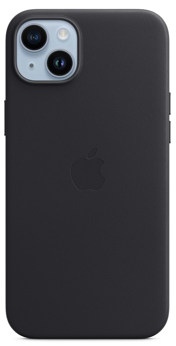 Фото - Чехол для смартфона Apple iPhone 14 Plus Leather Case with MagSafe - Midnight (MPP93)