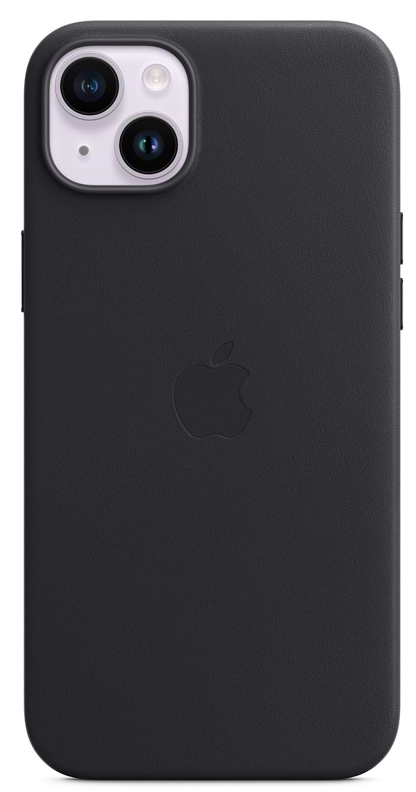 Фото - Чехол для смартфона Apple iPhone 14 Plus Leather Case with MagSafe - Midnight (MPP93)