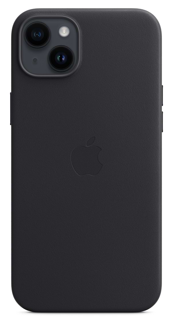 Фото - Чехол для смартфона Apple iPhone 14 Plus Leather Case with MagSafe - Midnight (MPP93)