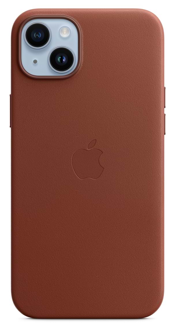 Фото - Чохол для смартфону Apple iPhone 14 Plus Leather Case with MagSafe - Umber (MPPD3)