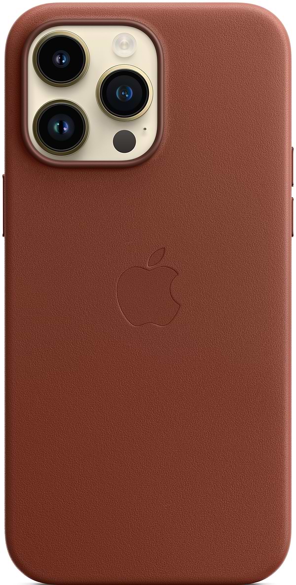 Фото - Чохол для смартфону Apple iPhone 14 Pro Max Leather Case with MagSafe - Umber (MPPQ3)
