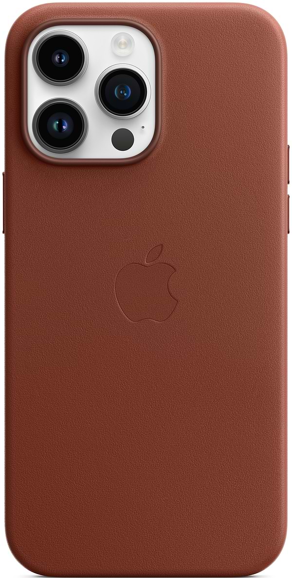 Фото - Чохол для смартфону Apple iPhone 14 Pro Max Leather Case with MagSafe - Umber (MPPQ3)