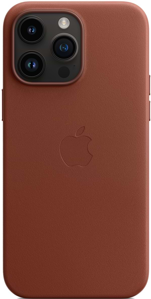 Фото - Чохол для смартфону Apple iPhone 14 Pro Max Leather Case with MagSafe - Umber (MPPQ3) Фото - Чохол для смартфону Apple iPhone 14 Pro Max Leather Case with MagSafe - Umber (MPPQ3)