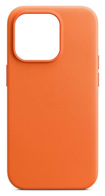 Чохол для смартфону Armorstandart Fake Leather for Apple iPhone 14 Pro Golden Brown (ARM64461) - Фото 1