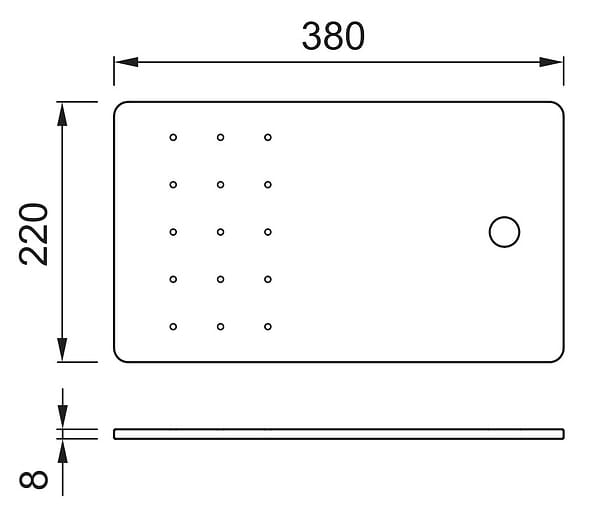 Фото - Дошка обробна Elleci ATH143BK