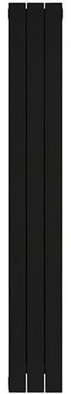 Радиатор отопления Nova Florida Ledro S/90 1600 мм Black coffee 3 секції (81ELE05403)