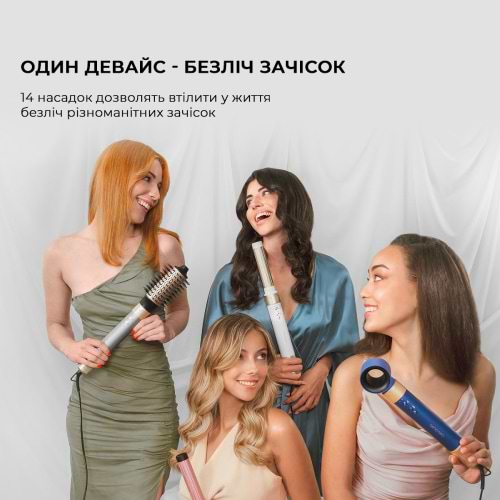 Фото - Стайлер Cecotec Bamba CeramicCare 14in1 AirGlam Aluminum (CCTC-00254)