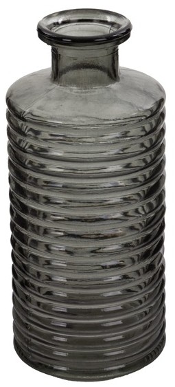 Ваза Lefard Bottle grey h21,5 d9,5 см (804-121)