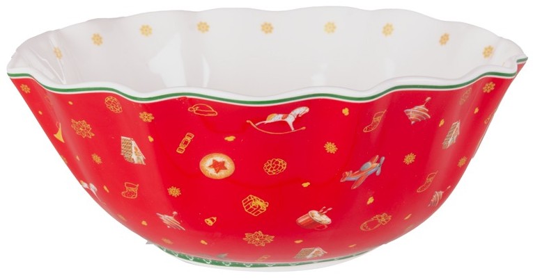 Салатник Lefard Christmas delight 20 см 8 см 1000 мл (985-207)