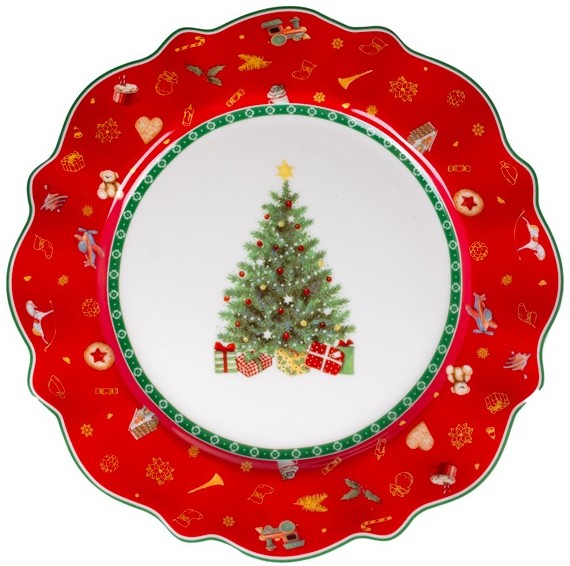 Тарелка обеденная Lefard Christmas delight 21 см (985-117)