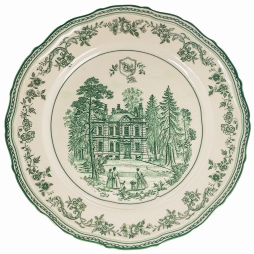 Тарілка обідня Lefard Green Castle 19 см (359-498)