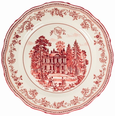 Тарілка обідня Lefard Red Castle 19 см (359-494)