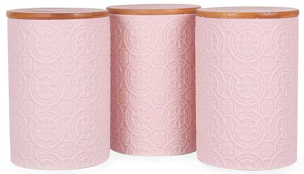 Фото - Набор емкостей для сыпучих Lefard 10х10х15 см (940-213)