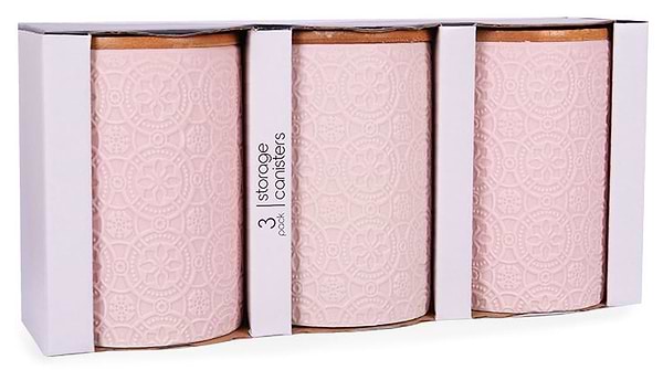 Фото - Набор емкостей для сыпучих Lefard 10х10х15 см (940-213)