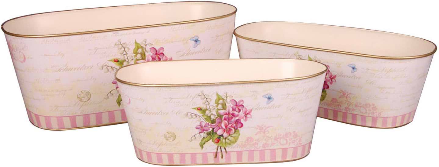 Набір кашпо Lefard 11х13х15 см 3 шт. (730-049)