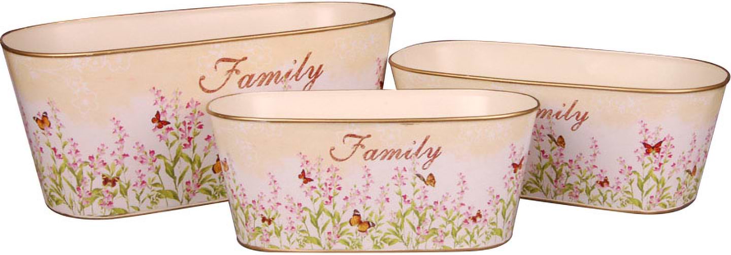 Набір кашпо Lefard 11х13х15 см 3 шт. (730-052)