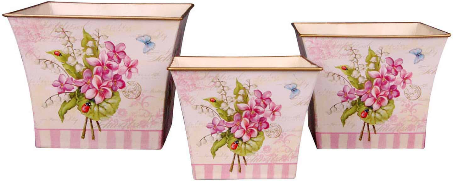 Набір кашпо Lefard 11х13х16 см 3 шт. (730-012)