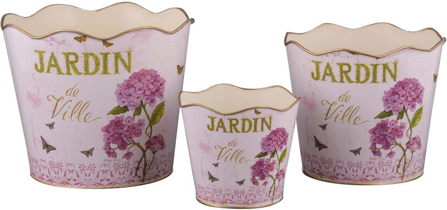 Набір кашпо Lefard 11х15х18 см 3 шт. (730-037)
