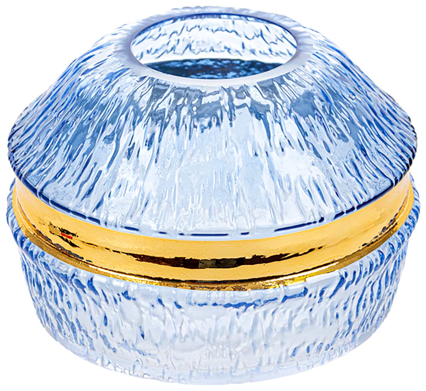 Ваза Lefard 18x12 см голубая (811-056)