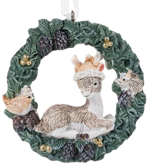 Декор New Year Lefard Казковий олень 8 см (192-188)