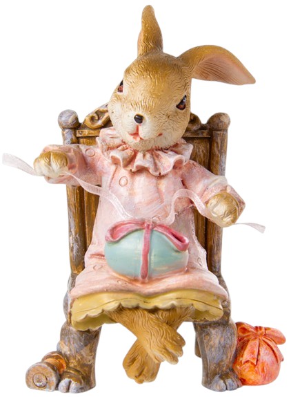 Пасхальный кролик Lefard Кролик 10.5 см (192-221)