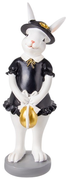 Пасхальный кролик Lefard Кролик в платье 7x7x20.5 см (192-233)