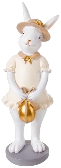 Пасхальный кролик Lefard Кролик в платье 10x8x25.5 см (192-235)