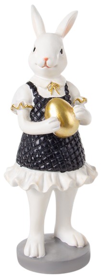 Пасхальный кролик Lefard Кролик в платье 7x7x20.5 см (192-247)
