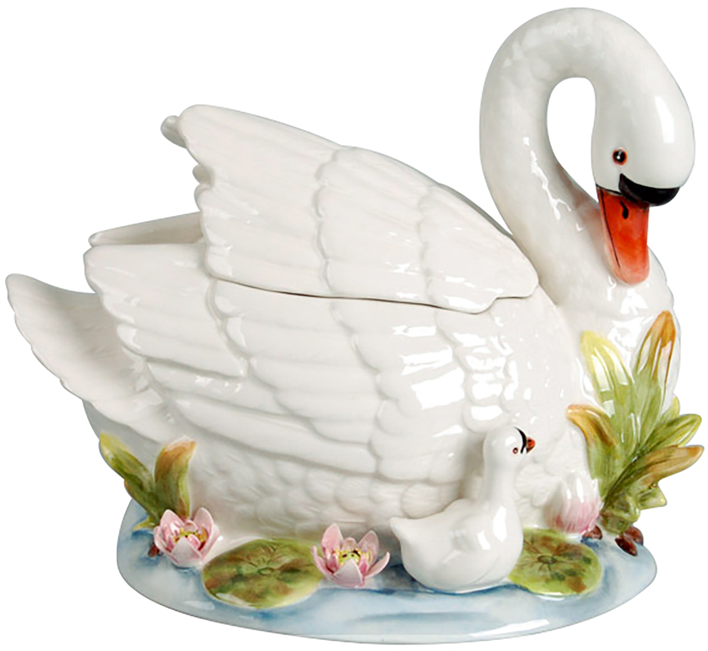 Ємність для сипучих Lefard Лебідь 24х19 см (59-344-1) - Фото 1