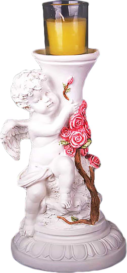 Фото - Подсвечник Lefard Ангел с кубком 24 см (390-279-1)