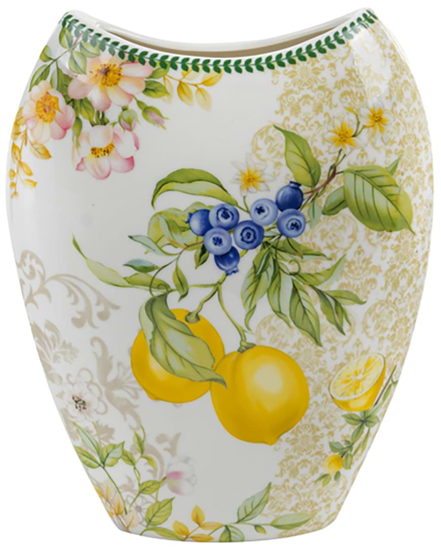 Ваза Lefard Лимон 25,5 см (924-806)