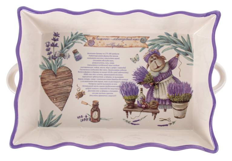 Фото - Форма для приготовления Lefard Лавандовые истории 29x18,5x6 см (940-280)