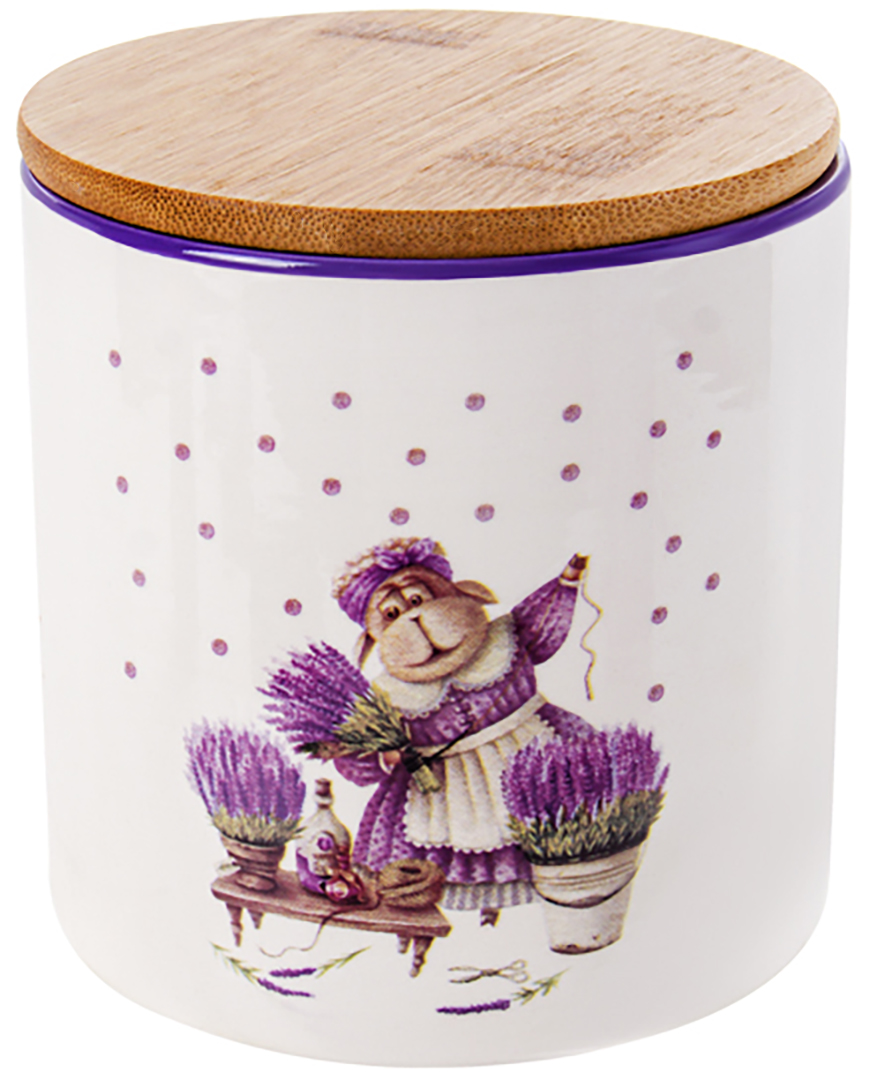 Ємність для сипучих Lefard Лавандові історії 450 мл (940-282) - Фото 1