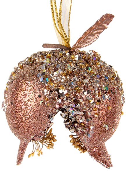 Ялинкова іграшка Lefard Гранат 11,5 см (66-137)