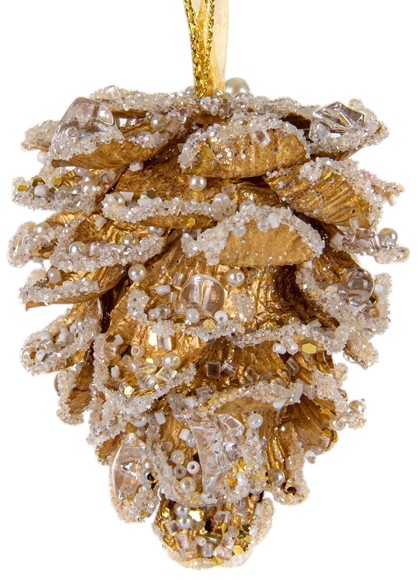 Ялинкова іграшка Lefard Шишка 10х9 см (66-193)