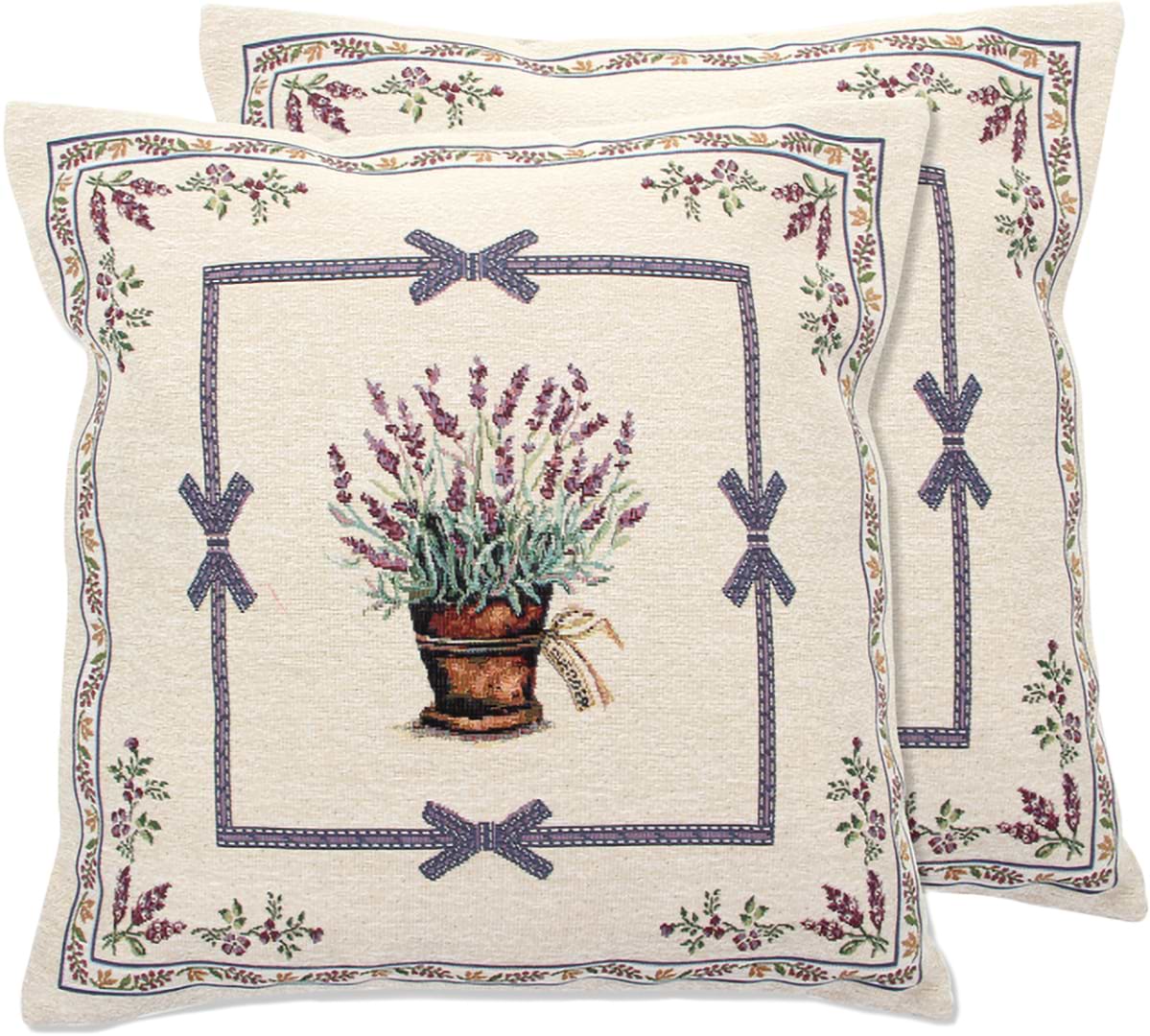 Наволочка Lefard гобеленова Lilac 47х47 см (716-092)