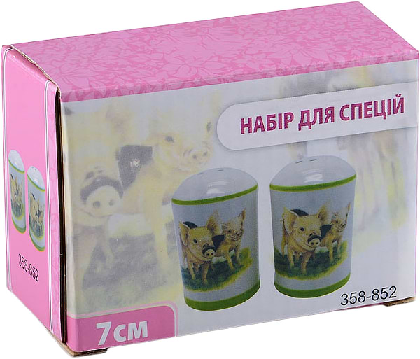 Фото - Набор емкостей для специй и приправ Lefard Ферма 7 см (358-852)