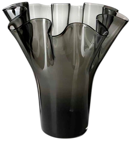 Ваза Lefard Tissue Grey 30 см (804-152)