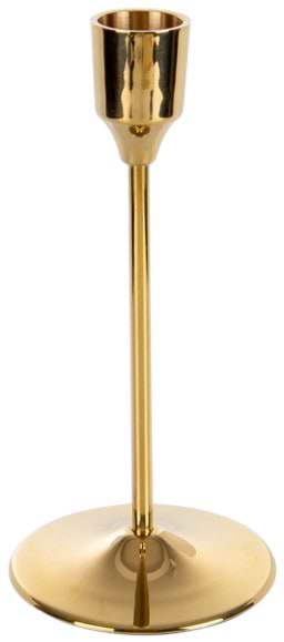 Свічник Lefard 15 см золотий (875-034)
