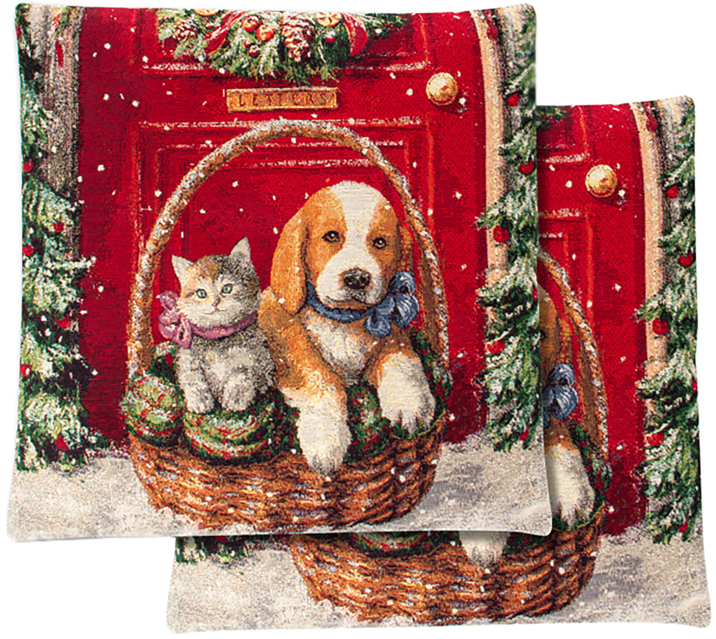 Наволочка Lefard гобеленова Basket 45x45 см (716-075)