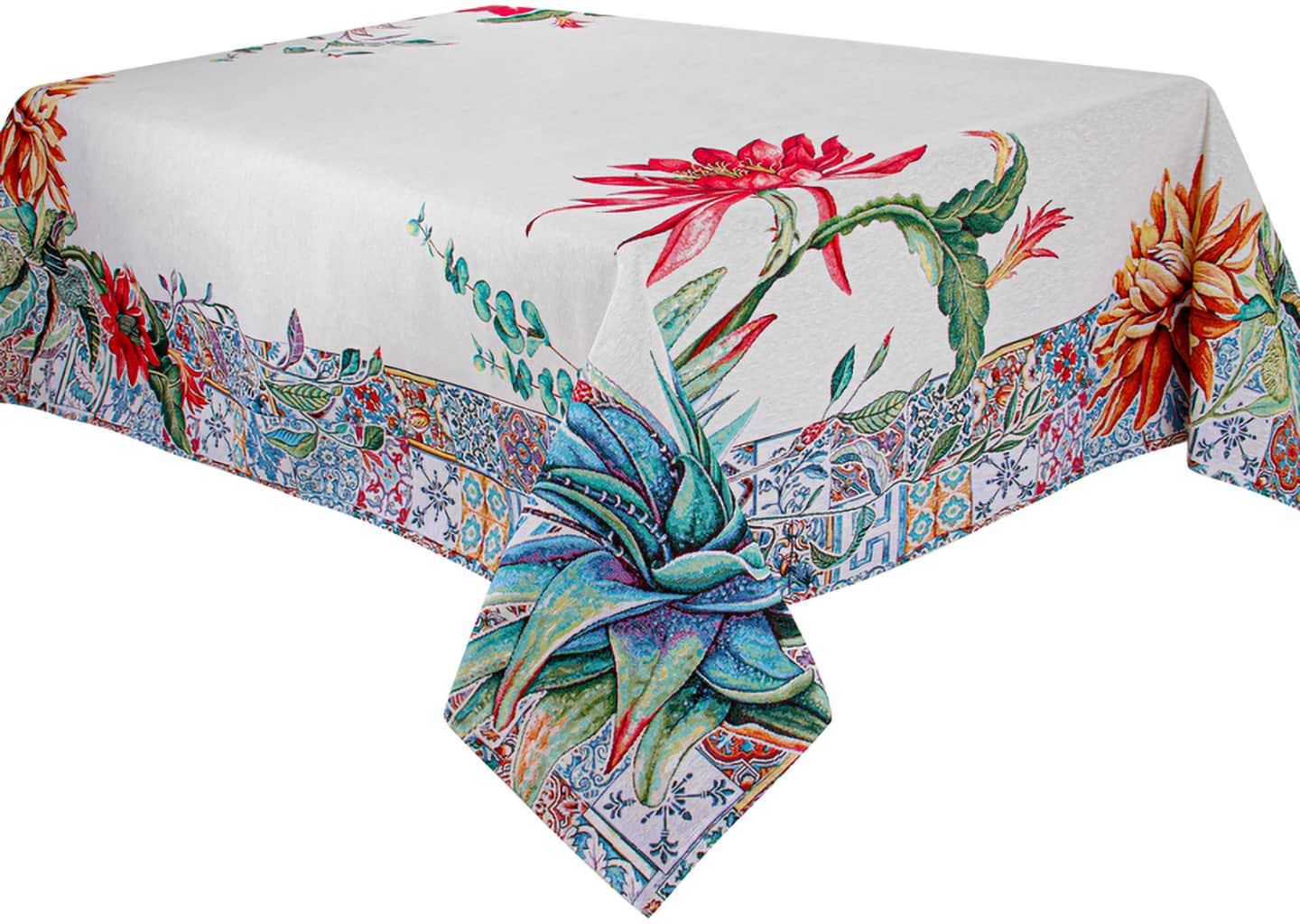 Скатертина прямокутна Lefard Bromelia 140x180 см (732-099)