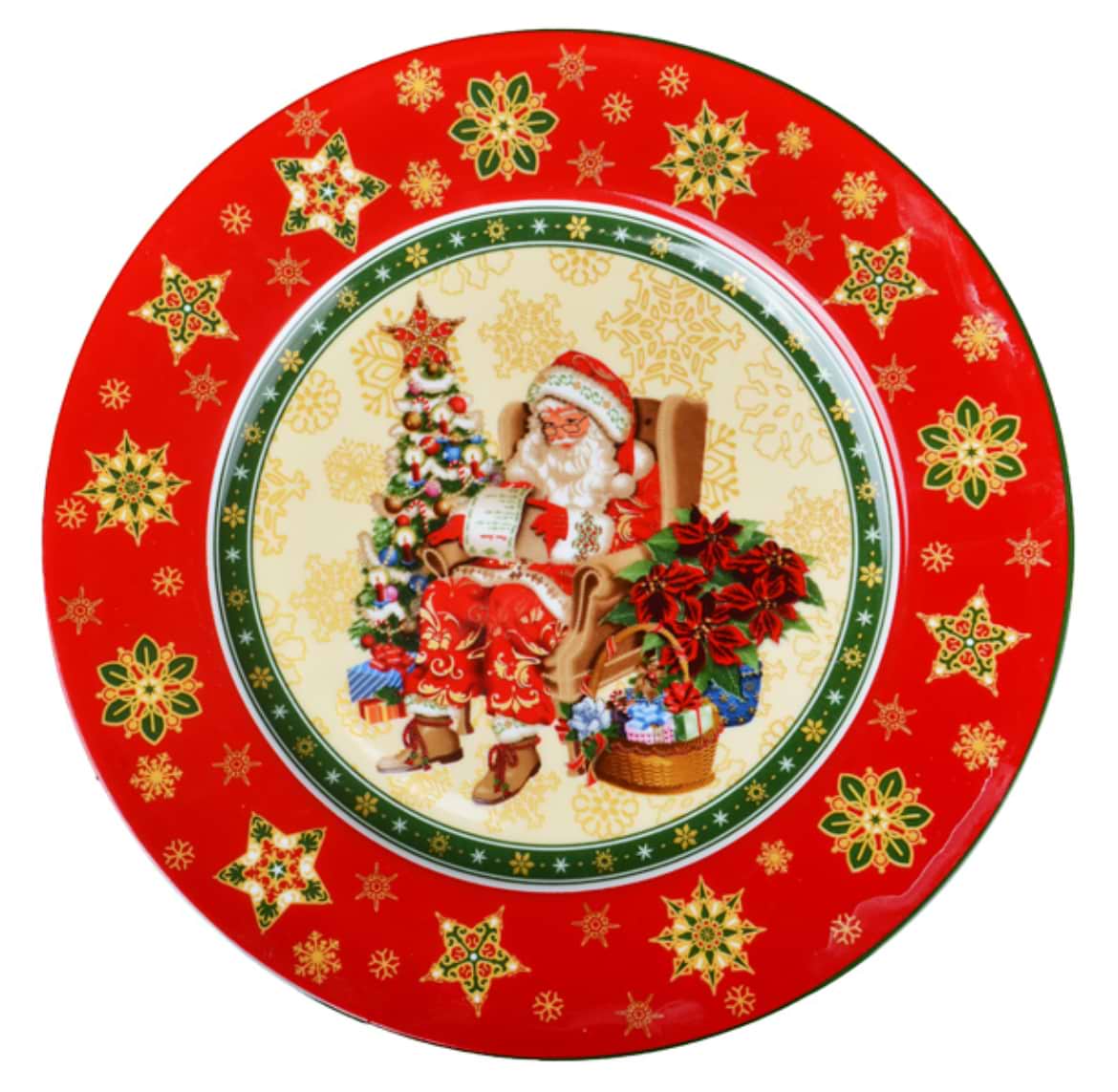 Тарілка десертна Lefard Christmas collection 21 см (986-059)