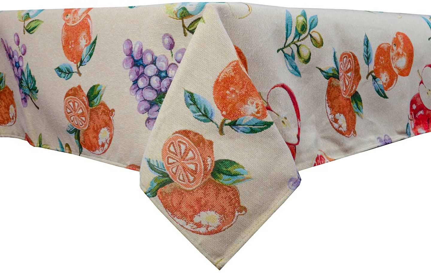 Скатертина прямокутна Lefard Clementine 140х220 см (715-009)