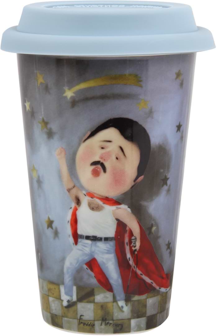 Чашка Lefard с силиконовой крышкой Famous 400 мл (924-682)