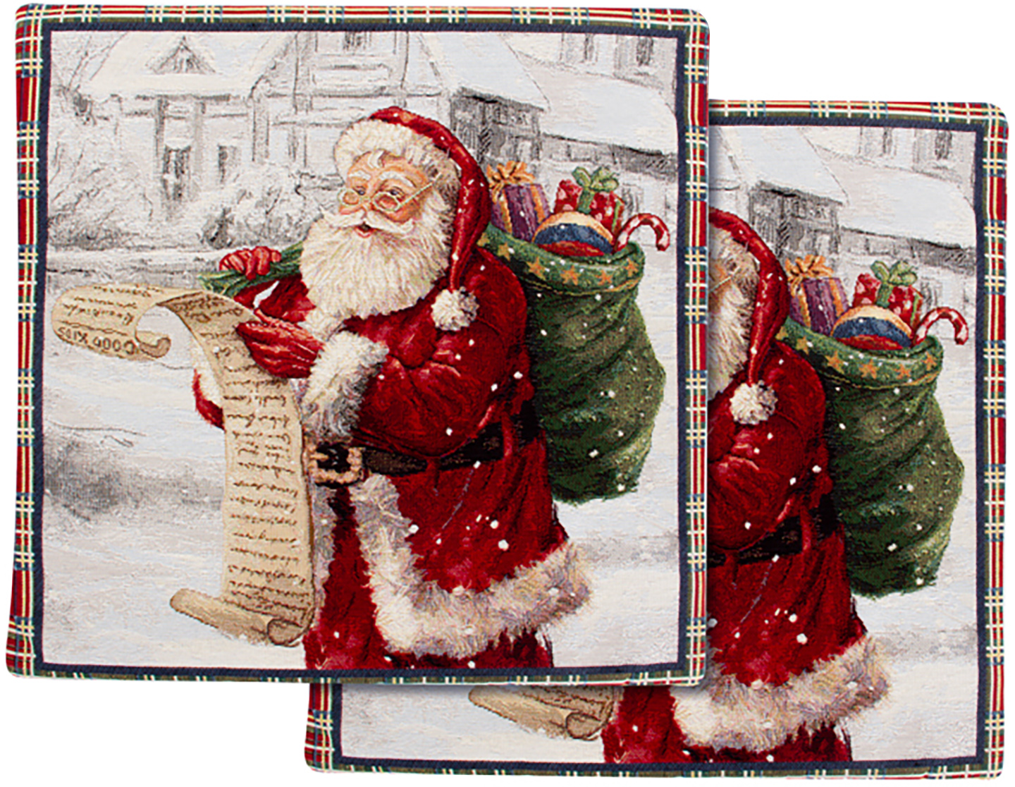 Наволочка Lefard гобеленовая Macberen lurex 47х47 см (716-208)