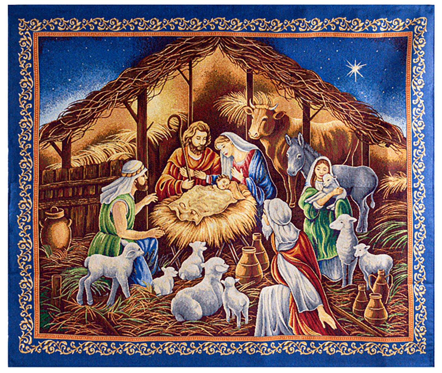 Скатертина квадратна Lefard sagrada familia lurex 92х110 см (732-319)