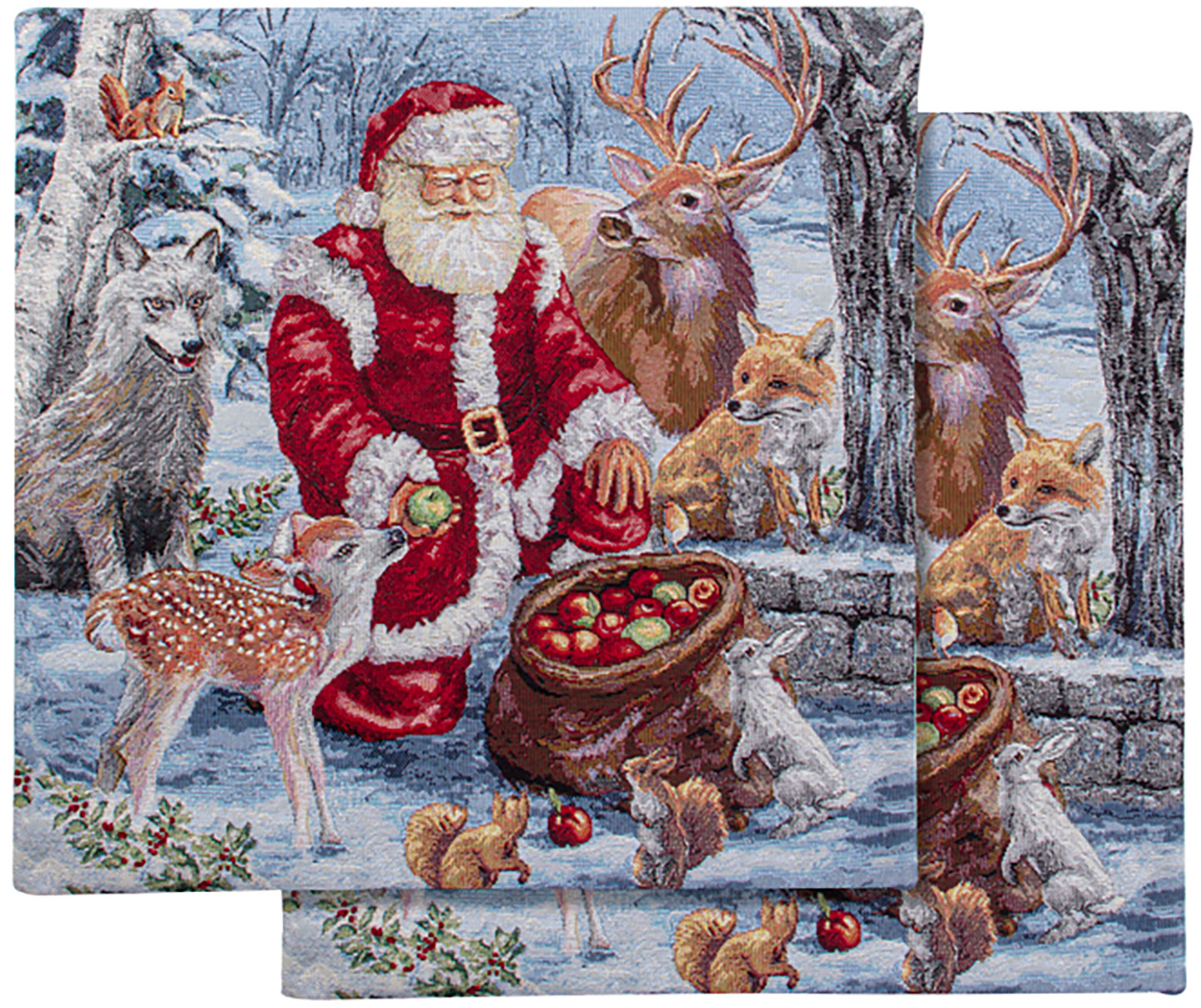 Наволочка Lefard гобеленовая Scenery lurex 47х47 см (716-209)