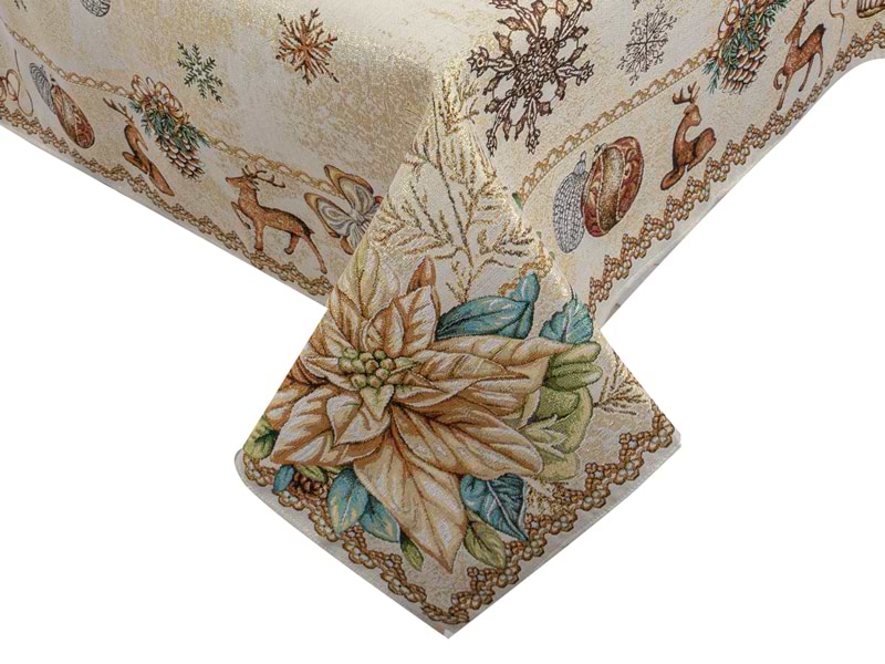 Скатерть прямоугольная Lefard TINSEL LUREX 140x240 см (715-388)