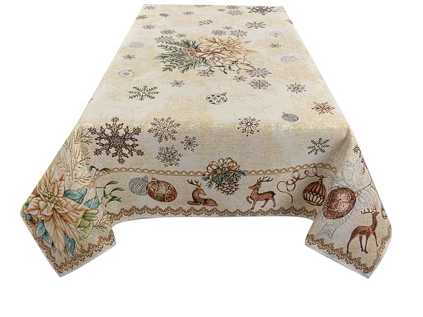 Фото - Скатерть прямоугольная Lefard TINSEL LUREX 140x240 см (715-388)