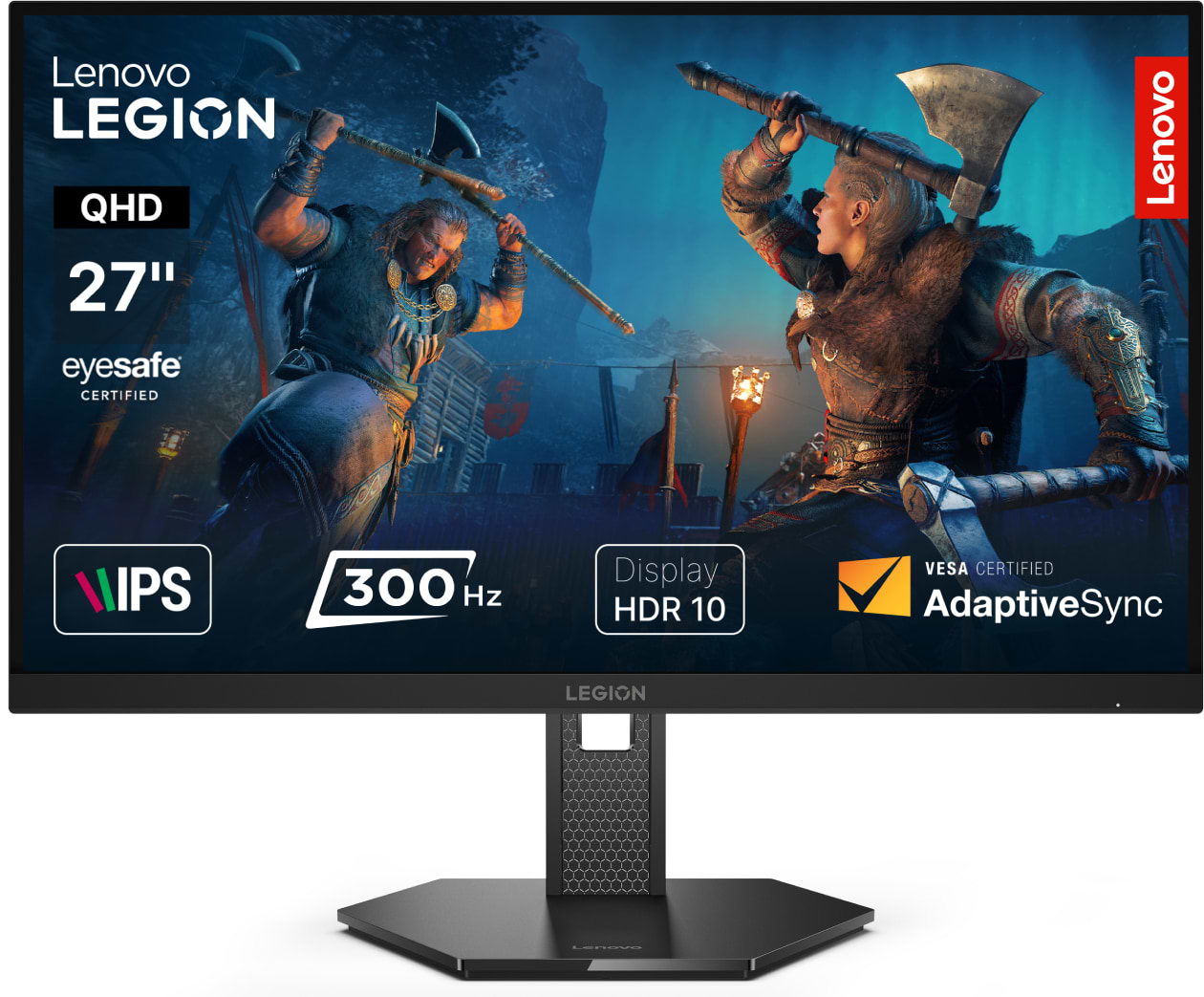 Монитор игровой Lenovo Legion 27Q-11 (67D3GAC1UA)